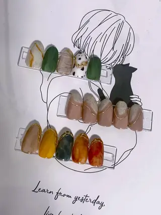 ネイル うるま市サロン Yuko Izawaのネイルデザイン