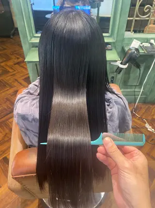 ロング monan新宿店所属・新宿/髪質改善✨ 透明感カラー/須田のヘアスタイル