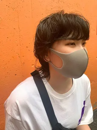 ショート パーマ よしだ とおいのヘアスタイル