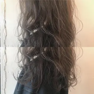 ミディアム カラー パーマ 💈LuTa💈_ 公式_NewOpenのヘアスタイル