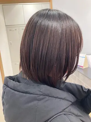 ショート 野村 さなみ✨ぱっつんボブのヘアスタイル
