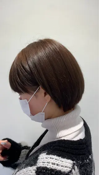 ショート buzz所属・岡田 陸のヘアスタイル