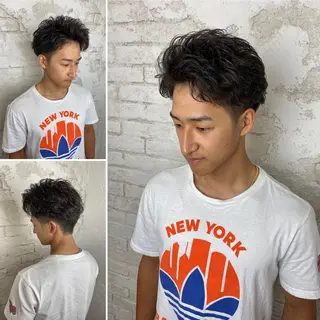 パーマ メンズ メンズサロン IVY 池袋のヘアスタイル