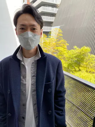 メンズ YinYang所属・川﨑 章弘のヘアスタイル