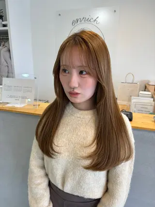 ロング arakawa yuaのヘアスタイル