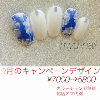ネイル ホームサロン myu-nailのネイルデザイン