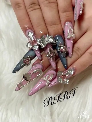 ネイル riri オーナーのネイルデザイン