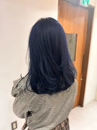 ミディアム 艶カラー/韓国風ヘア 🐈‍⬛sofy🐾のヘアスタイル