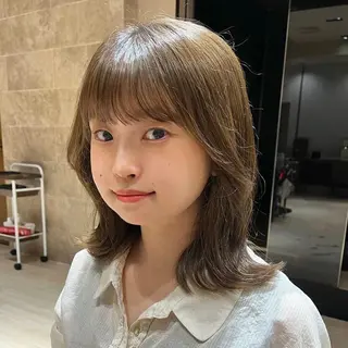 ミディアム Je suis heureuse Tres所属・早朝セット☀️ レイヤー/Momoのヘアスタイル