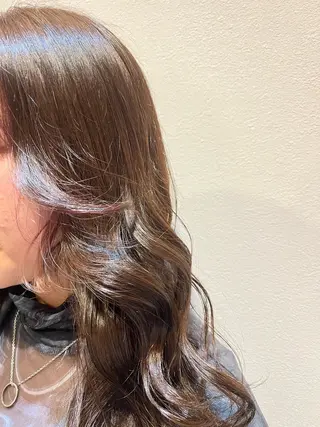 ロング 縮毛矯正/🍒ྀི ナカヤマミオ🍒ྀིのヘアスタイル