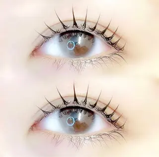 マツエク・マツパ 🖤束感まつ毛 Rina🖤のマツエク・マツパデザイン