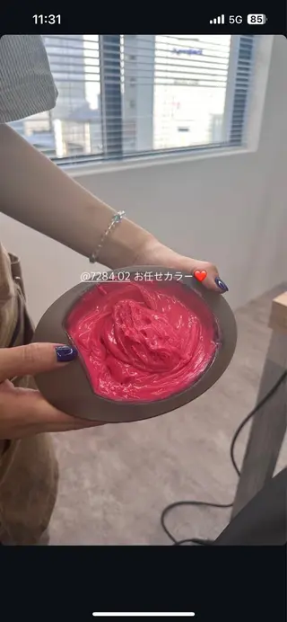 カラー JOULE'S(ジュール)所属・JOULE'S natsukiのヘアスタイル