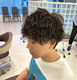 パーマ メンズ 【メンズ特化】 池田大成✂︎のヘアスタイル