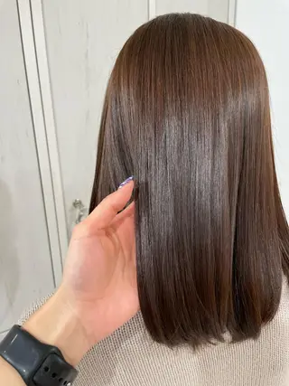 ミディアム あさひ かなのヘアスタイル