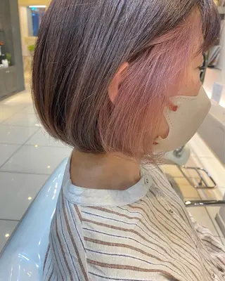 ショート sea's所属・ヒラカホ/矢場町/ ブリーチ/似合わせのヘアスタイル