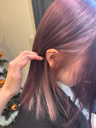 ミディアム カラー Karin trスタイリスト🥀のヘアスタイル