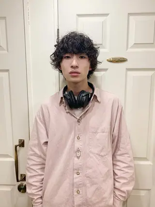 パーマ メンズ スパイキーショート/ メンズヘア/hugeのヘアスタイル