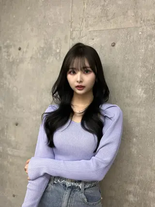 ロング カラー SOYON 名駅2号店所属・髪質改善カラー🦋 レイヤー/ナカネのヘアスタイル