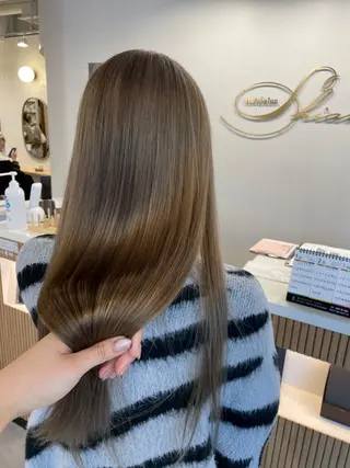 ロング カラー SHIAN橋本店 おぐちまほのヘアスタイル