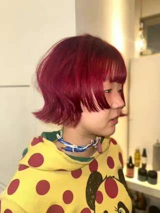 ミディアム カラー 🦕しみづ あい🦕のヘアスタイル