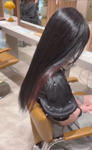 ロング カラー 【透明感カラー】/ 【レイヤー】保坂拓也のヘアスタイル