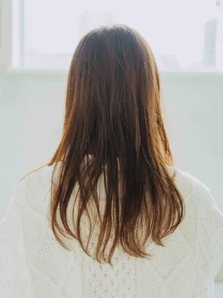 ロング カラー パーマ ヘアアレンジ メンズ キッズ ネイル マツエク・マツパ unu hair所属・藤井 仁紀のヘアスタイル