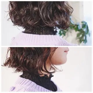 ショート パーマ BOB🌟ハイトーン /ブリーチ/TAKUのヘアスタイル