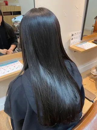 ロング luve heart's And Be minamisemba所属・高嶋 奏音のヘアスタイル