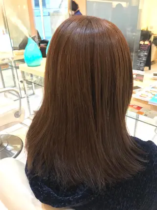 ミディアム カラー 後藤 瑞季のヘアスタイル