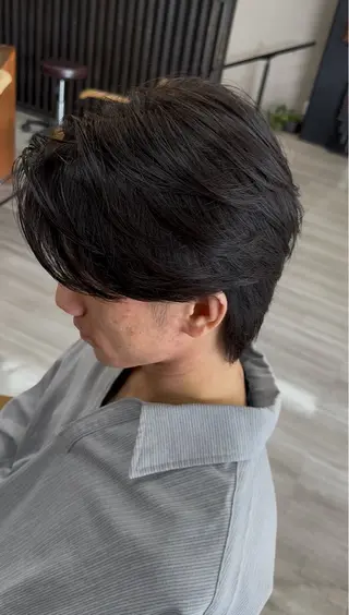 メンズ arika オケシ　リョウダイのヘアスタイル