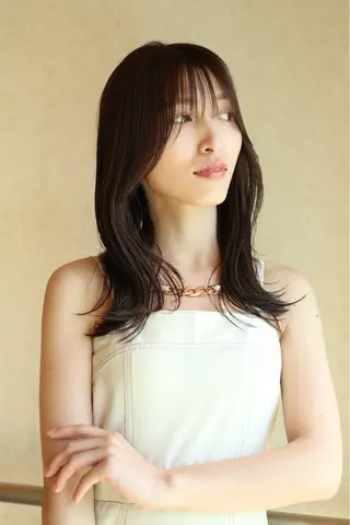 ミディアム GIEN 西宮ガーデンズプラス所属・中尾 碧斗のヘアスタイル