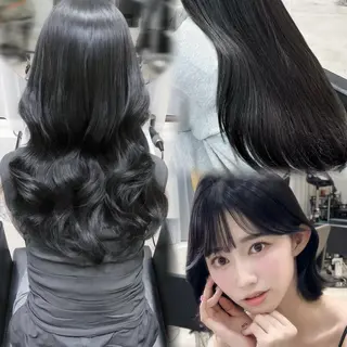 ロング カラー ヘアアレンジ 🖤Mion /SOYON🪽‪のヘアスタイル