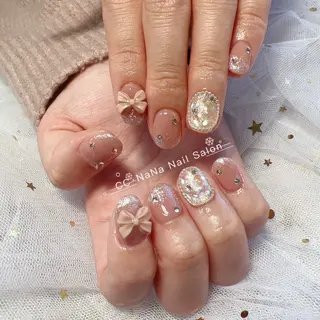 ネイル 桃井　香り パラジェル取扱店🦋のネイルデザイン