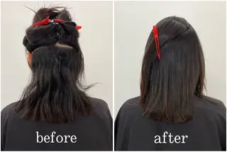 ミディアム パーマ 無料カットモデル募集 /　 Juanのヘアスタイル