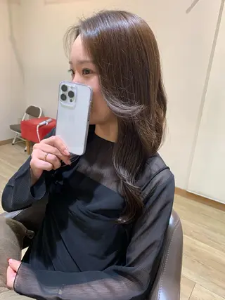 カラー 🫧似合わせ カラー /縮毛矯正🎀みずきのヘアスタイル