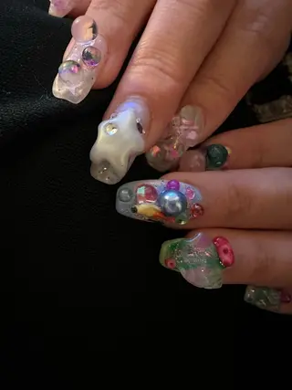 ミディアム oak nail所属・myuone ☆miyuのネイルデザイン