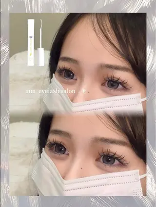 マツエク・マツパ mm 奈良店 韓国style & eyelashsalon & 髪質改善UPTOGLOSS認定サロン所属・mm 🎀 Rinon ♡のマツエク・マツパデザイン