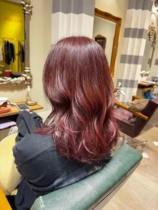 ミディアム echelle所属・るな/echelle 【カットモデル募集】のヘアスタイル