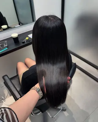 ミディアム SALOWIN横浜所属・𓍯韓国style/ 髪質改善𓍯中村和希のヘアスタイル