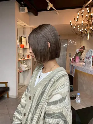 ショート カラー MARLE 布施店のヘアスタイル