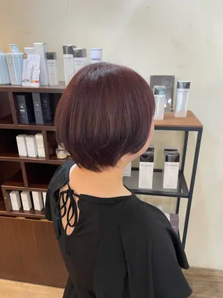 カラー envogue ゆりのヘアスタイル