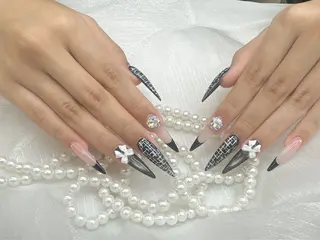 ネイル ☁️Minmin Tsuki💙🩵のネイルデザイン