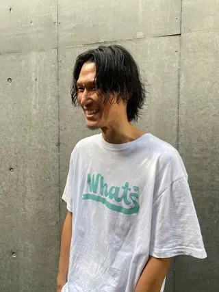 ショート パーマ メンズ 菊池大一 溝の口パーマのヘアスタイル