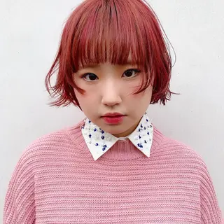 ショート カラー CODE.LINE所属・中川 竜誠のヘアスタイル