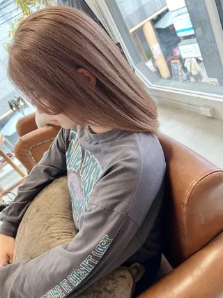 ミディアム 髪質改善美髪特化 ルイス奈良のヘアスタイル