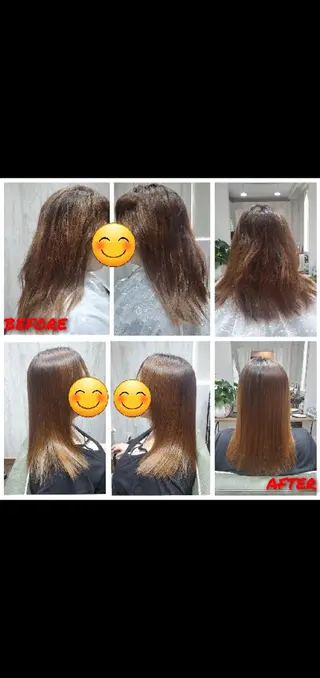 ロング 個室美容室 TOMO 美髪縮毛✨のヘアスタイル