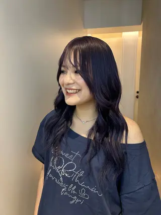 ロング カラー マツエク/ハイト ーン🌺kae🌺のヘアスタイル