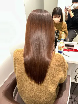 セミロング Wisteria所属・美髪特化✨ 伊織✨縮毛矯正✨のヘアスタイル