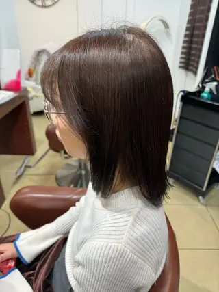 ミディアム カラー Active西新井店 【宗形 真帆】のヘアスタイル
