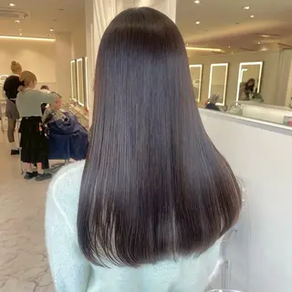 ロング カラー Parve Mix 森 美遥🇰🇷🩶のヘアスタイル